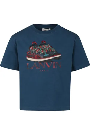 Lanvin Logo-print organic cotton T-shirt