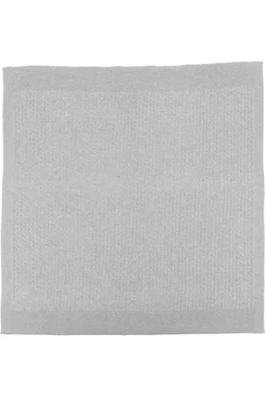 Il gufo Cable-knit blanket