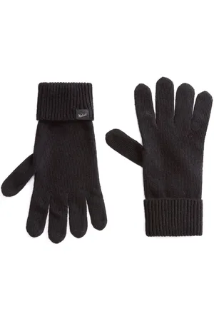 Woolrich Logo-appliqué wool gloves