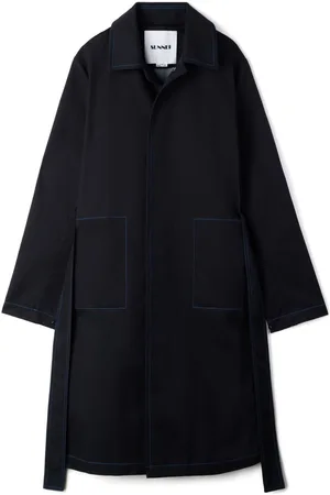 SUNNEI Contrast stitching coat