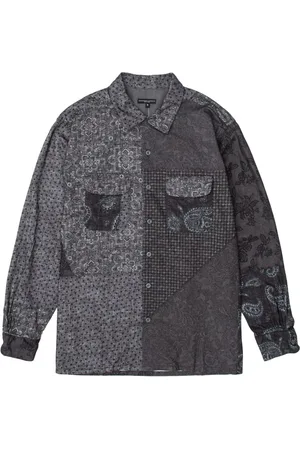 ENGINEERED GARMENTS Patchwork cotton shirt