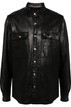 Rick Owens Leather shirt jacket