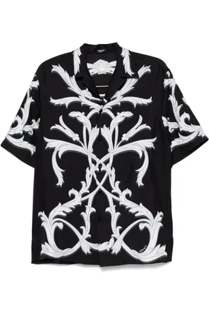 VERSACE Silk twill shirt