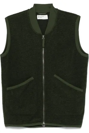 Universal Works Fleece zip waistcoat