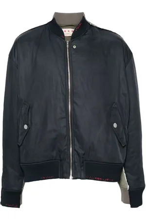 Marni Water-repellent twill bomber jacket