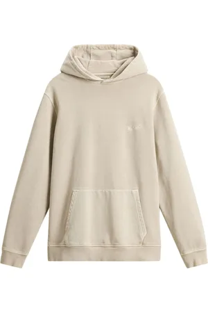 Woolrich Logo-embroidered cotton hoodie