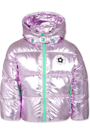 Stella McCartney Logo-appliquéd puffer jacket