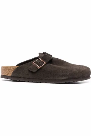 Birkenstock Boston soft suede slippers