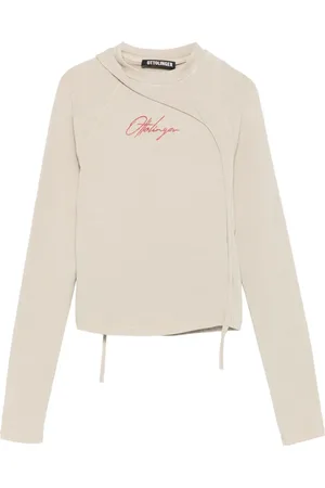 OTTOLINGER Rubberised-logo T-shirt
