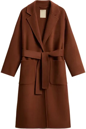 Woolrich Wool belted coat
