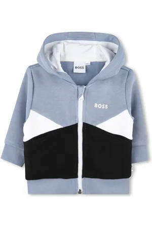 HUGO BOSS Panelled hoodie