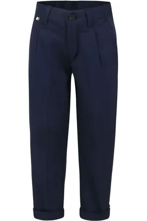 HUGO BOSS Logo-tag trousers