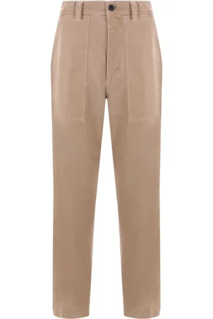 Incotex Garment-dyed straight-leg trousers