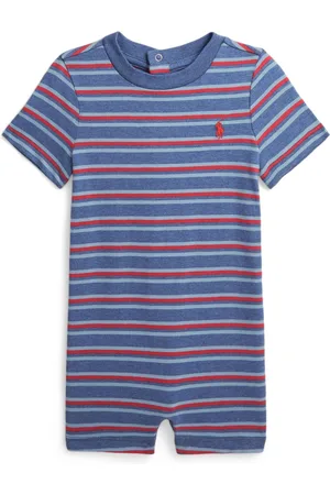 Ralph Lauren Striped cotton romper