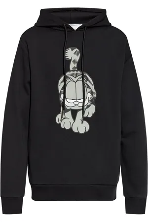 Iceberg Cartoon graphic-print cotton hoodie