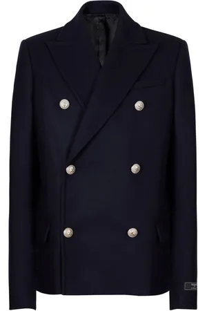 Balmain Double-breasted coat