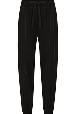 Dolce & Gabbana Reverse-seams pleated track pants