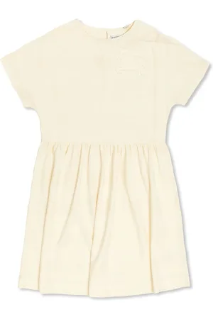 Burberry Logo-appliqué cotton dress