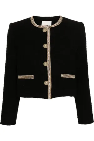 Sandro Cropped tweed jacket