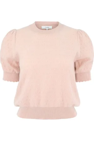 Frame Pointelle-knit top