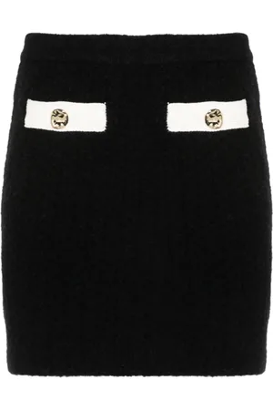 Self-Portrait Knitted mini skirt