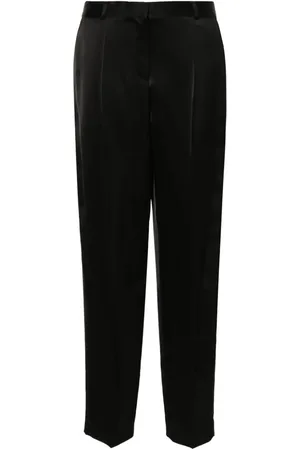 Totême Low-rise satin trousers