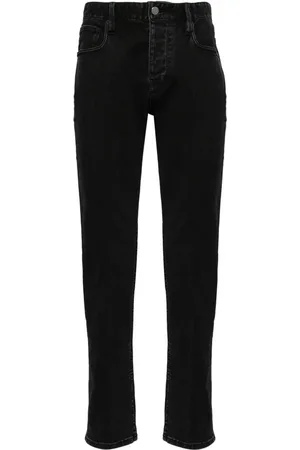 Emporio Armani Cotton straight leg jeans