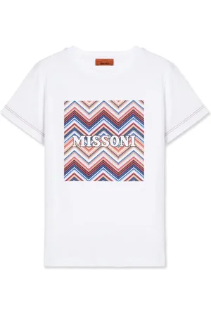 Missoni Logo zigzag-print T-shirt