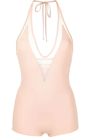Lethicia Bronstein Leona semi-sheer panel body