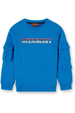 Missoni Logo-embroidered cotton sweatshirt