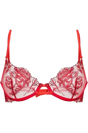 Kiki de Montparnasse Dominique lace demi bra