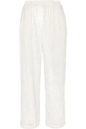 PESERICO SIGN Lurex-detail trousers