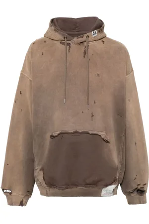 Maison Mihara Yasuhiro Distressed-effect hoodie