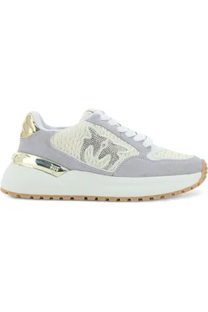 Pinko Gem suede trainers