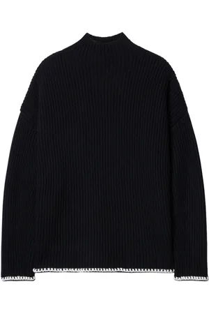 OFF-WHITE Logo-embroidered jumper