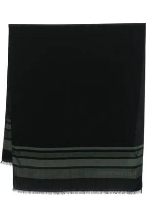 Emporio Armani Logo-jacquard scarf