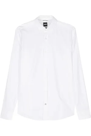 HUGO BOSS Logo-embroidered shirt