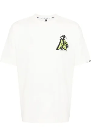 A Bathing Ape Logo-printed cotton T-shirt