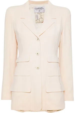 CHANEL 1995 Single Breasted wool jacket