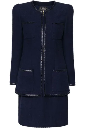 CHANEL 1995 setup jacket skirt suit