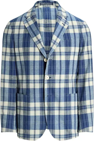 Ralph Lauren Plaid cotton blazer