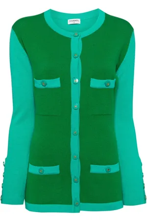 CHANEL 1990-2000s long sleeve cardigan