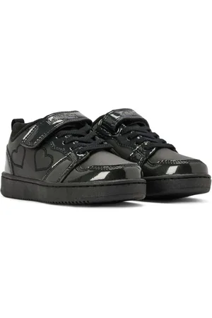 Lelli Kelly Hearts faux leather trainers