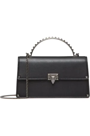 VALENTINO GARAVANI Studded leather tote bag