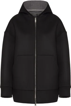 VALENTINO GARAVANI Piped-trim hoodie