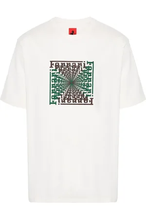 FERRARI Logo-print T-shirt
