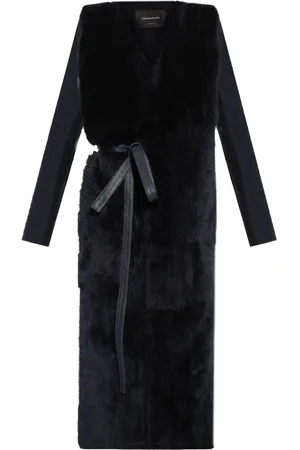 Fabiana Filippi Belted single-breasted coat