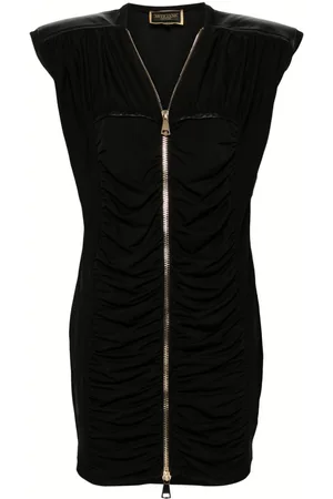 MITILIANE COUTURE Leather-trim T-shirt