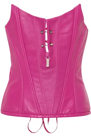 MITILIANE COUTURE Piercing-detail top