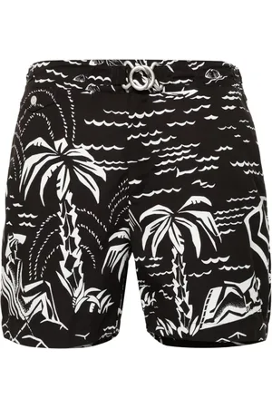 Ralph Lauren Graphic-print swim shorts